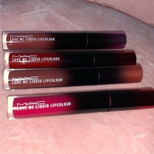 Mac Love me liquid lipcolor for shades, never used.!!!